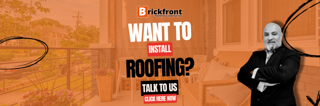 Want to install roofing? Talk to us