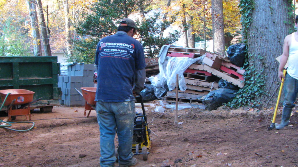 Brickfront Properties and Construction Renovating DMV Home